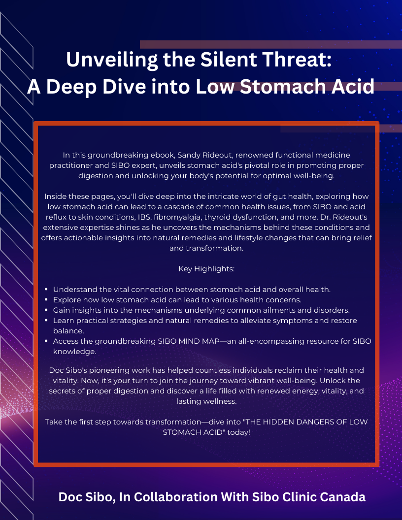 The Hidden Dangers of Low Stomach Acid: A Must-Read eBook