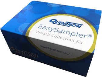 Quintron Easy Sampler Breath Collection kit, includes Results + Interpretation (Lactulose)