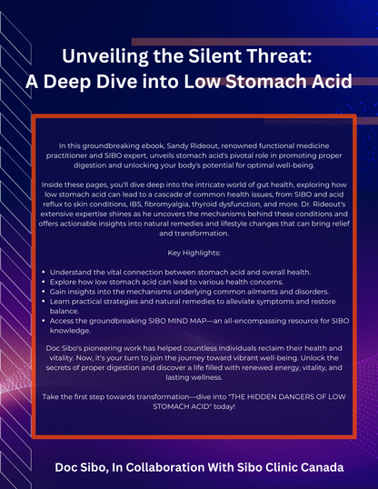 The Hidden Dangers of Low Stomach Acid: A Must-Read eBook